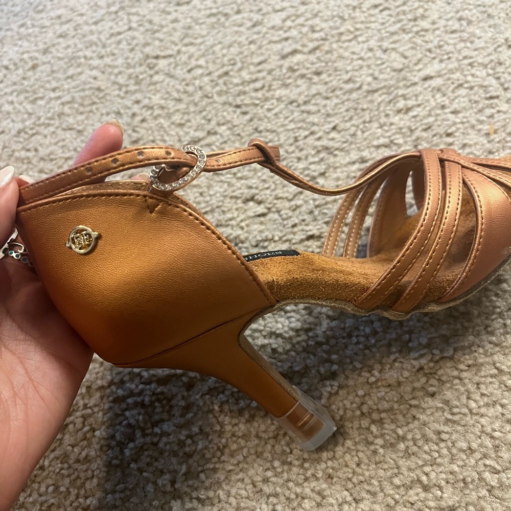 Elegant Tan Heels